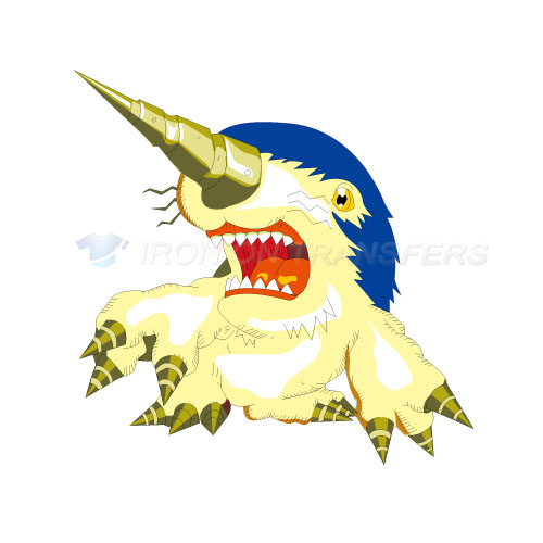 Digital Monsters Iron-on Stickers (Heat Transfers)NO.3533